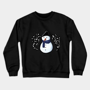 Cute Snowman Crewneck Sweatshirt